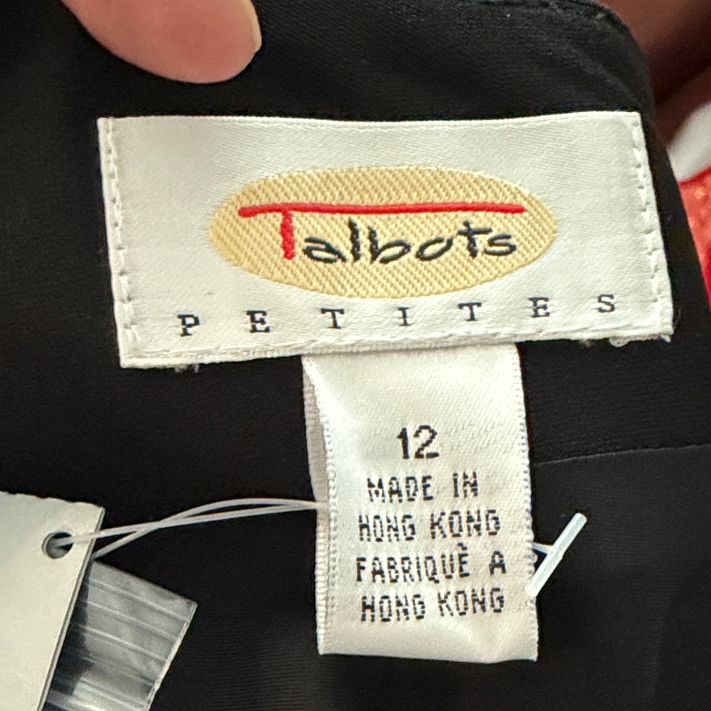 Talbots Classic Black Sheath Dress - Picture 8 of 10